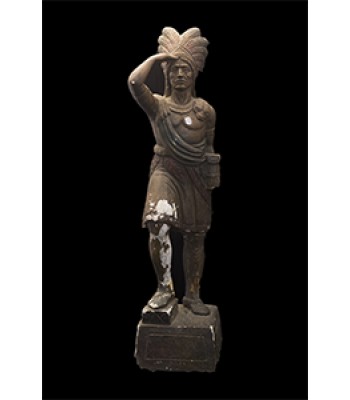 SOLD - Native American Statue